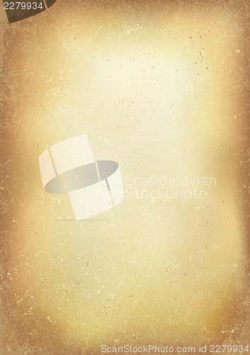Image of Vintage old brown realistic paper background. Vector, EPS10.