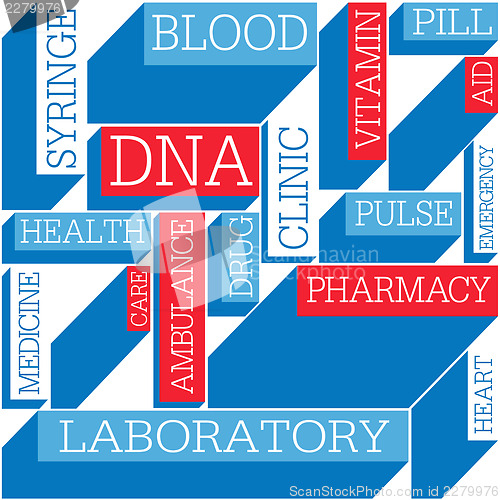 Image of Medicine themed seamless background, vector