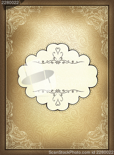 Image of Vintage background. Vector