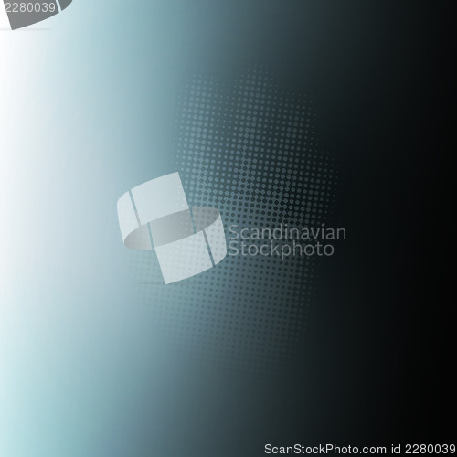 Image of Hand behind misted glass. Abstract background, vector, EPS10