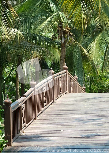 Image of Old, wooden bridge