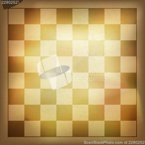 Image of Grunge vintage chess background. Vector, EPS10