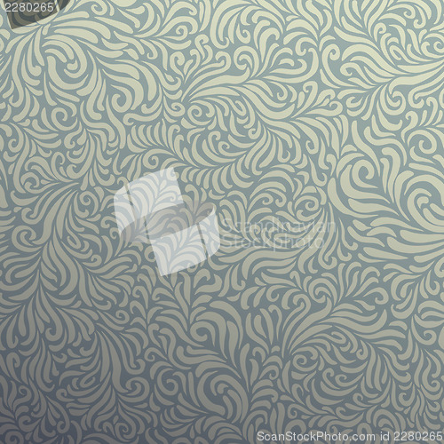 Image of Abstract floral seamless pattern. Vector, EPS10