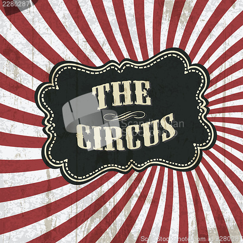Image of Classical circus background, vector, eps10