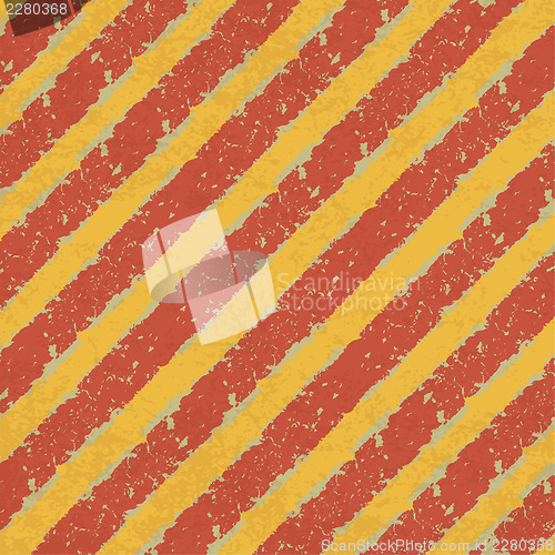 Image of Yellow and Red Hazard Lines Abstract Background. Vector, EPS10