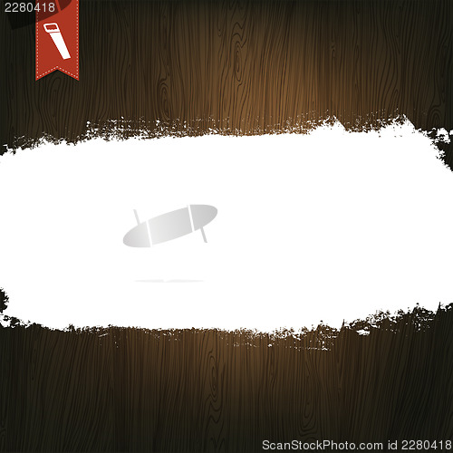 Image of Wooden Background, With Space For Text.