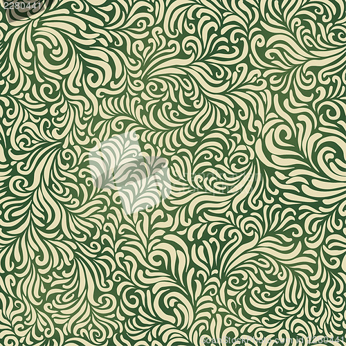 Image of Green abstract fantasy pattern. Contain mesh background, vector,