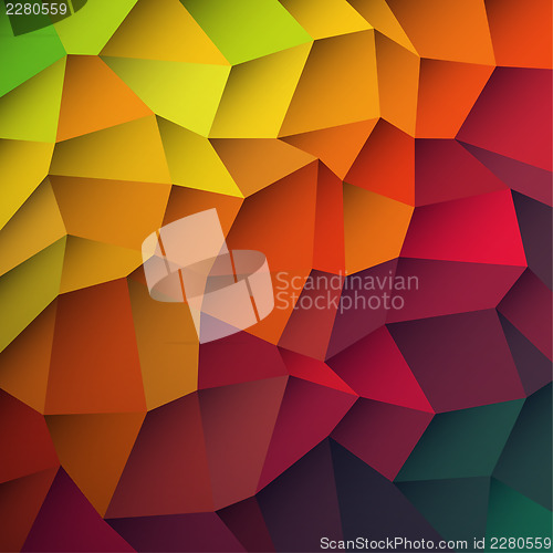 Image of Abstract colorful patches background. Vector, EPS10