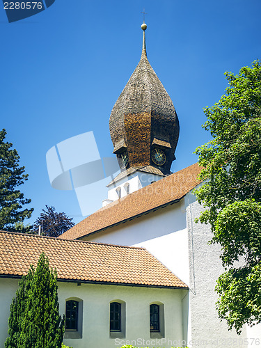 Image of Church in Wessling Bavaria Germany