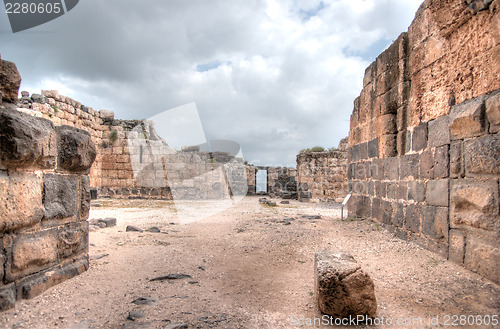 Image of Belvoir castle ruins in Galilee