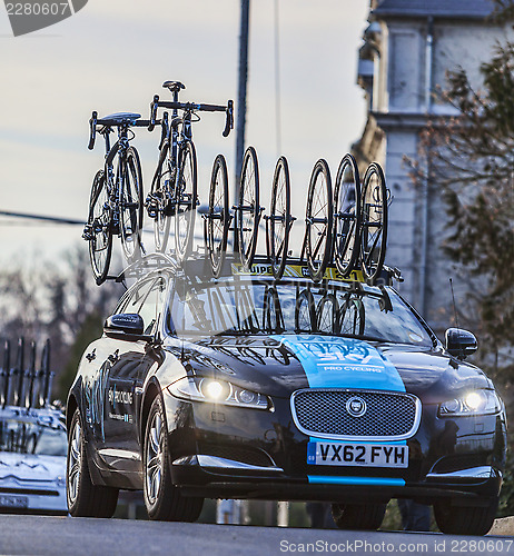 Image of Technical Car of Sky Procycling Team