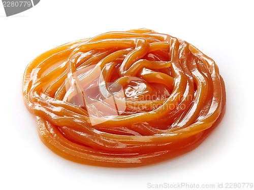 Image of sweet caramel sauce