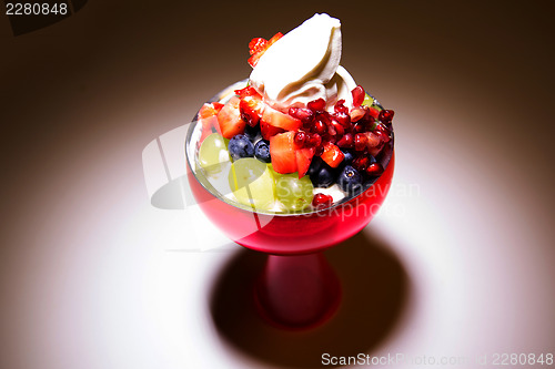 Image of Dessert with rich ingredients