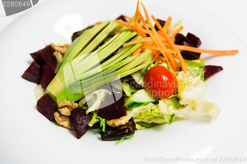 Image of Fast vegetable stew with fillet of beef