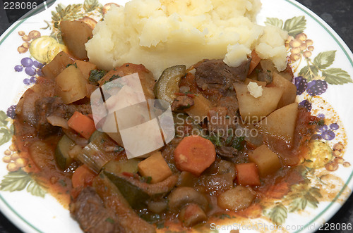 Image of Beef and vegetable stew