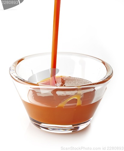 Image of sweet caramel sauce