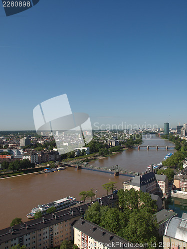 Image of Aerial view of Frankfurt