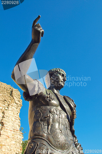 Image of Emperor Trajan Statue