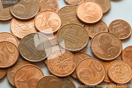 Image of Euro coins
