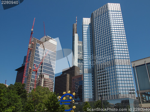 Image of European Central Bank in Frankfurt