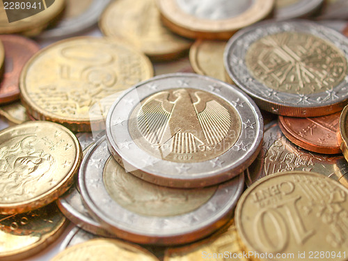 Image of Euro coins