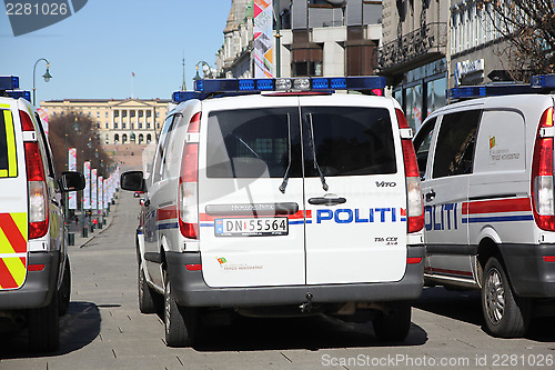 Image of Police Vehicles