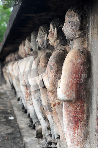 Image of Statue of deity in the Historical Park of Sukhothai