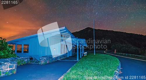 Image of blue ridge parkway night scenes