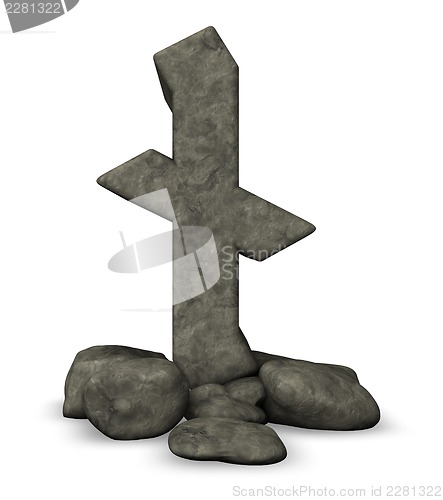 Image of stone rune