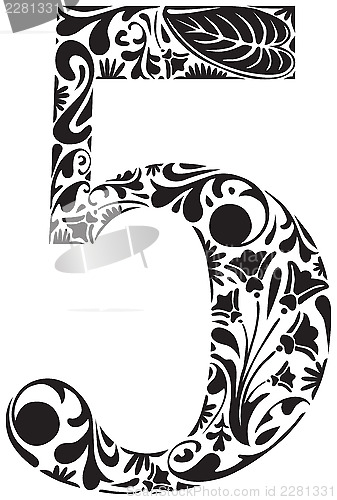 Image of Floral five