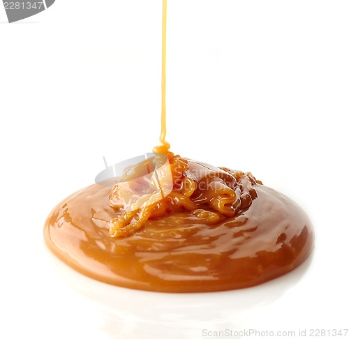 Image of sweet caramel sauce