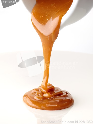 Image of sweet caramel sauce