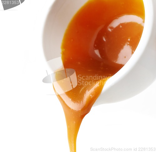 Image of sweet caramel sauce