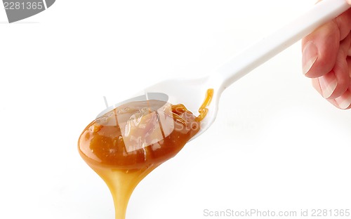 Image of sweet caramel sauce