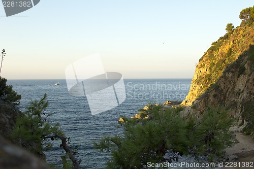 Image of View from the fortress Castle Villa Vella.