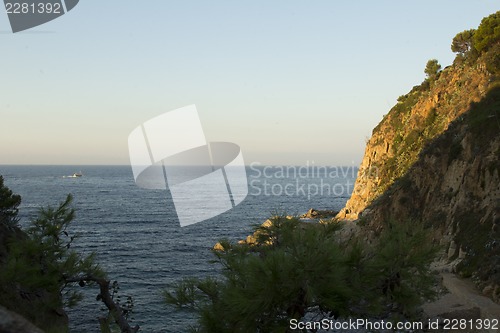 Image of View from the fortress Castle Villa Vella.