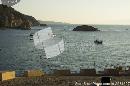 Image of View from the fortress Castle Villa Vella.