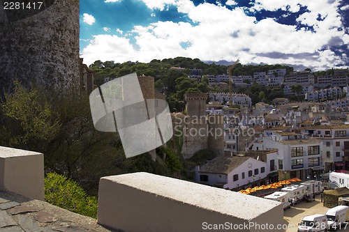 Image of The picturesque town of Tossa de Mar.