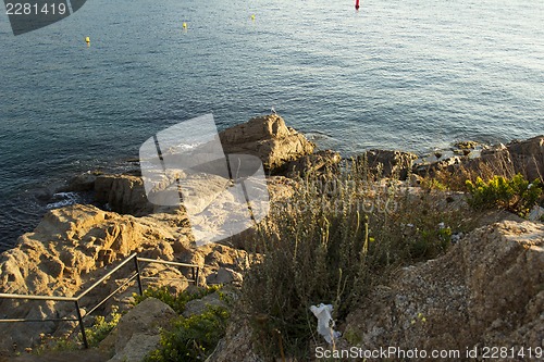 Image of View from the fortress Castle Villa Vella.