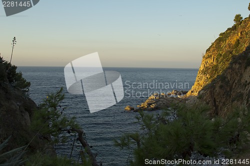 Image of View from the fortress Castle Villa Vella.