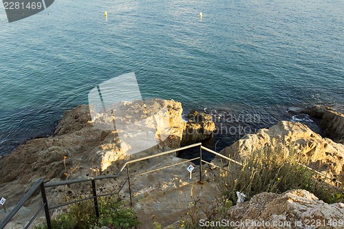 Image of View from the fortress Castle Villa Vella.