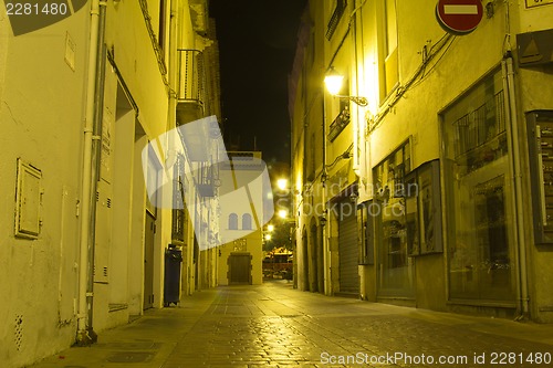 Image of - Night streets gorodaTossa De Mar