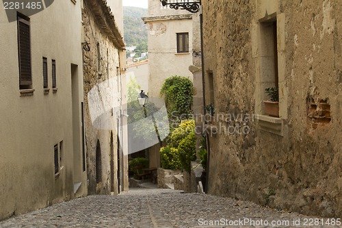 Image of The picturesque town of Tossa de Mar.