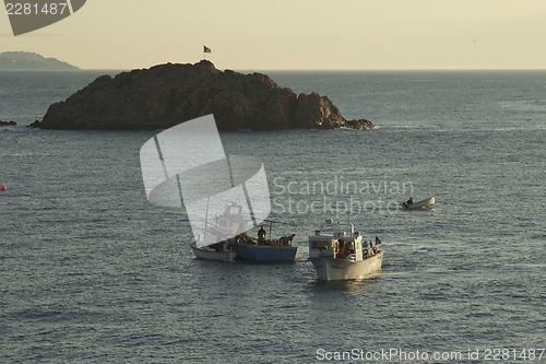 Image of View from the fortress Castle Villa Vella.