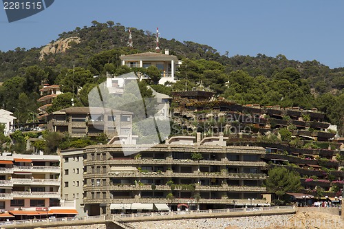 Image of The picturesque town of Tossa de Mar.