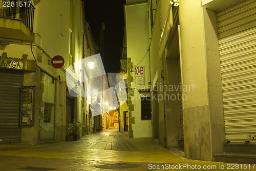 Image of - Night streets gorodaTossa De Mar