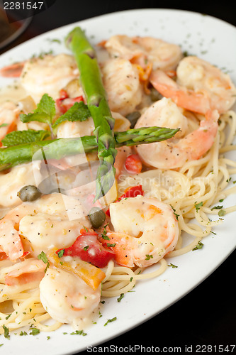 Image of Shrimp Scampi with Pasta