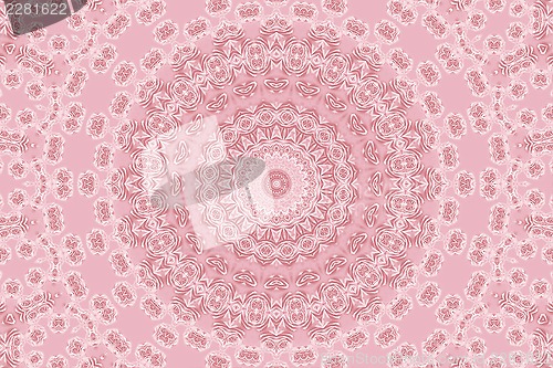 Image of Abstract roses pattern 