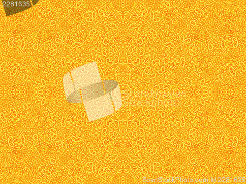 Image of Yellow background with abstract pattern