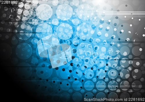 Image of Abstract tech grunge background